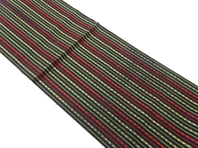 JAPANESE NAGOYA OBI / CHIKUZEN HAKATA